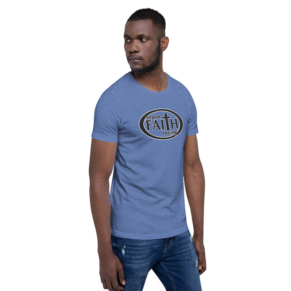 Thumbnail: Oval Logo Short-Sleeve Unisex T-Shirt 
