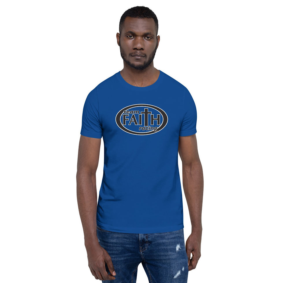Thumbnail: Oval Logo Short-Sleeve Unisex T-Shirt 