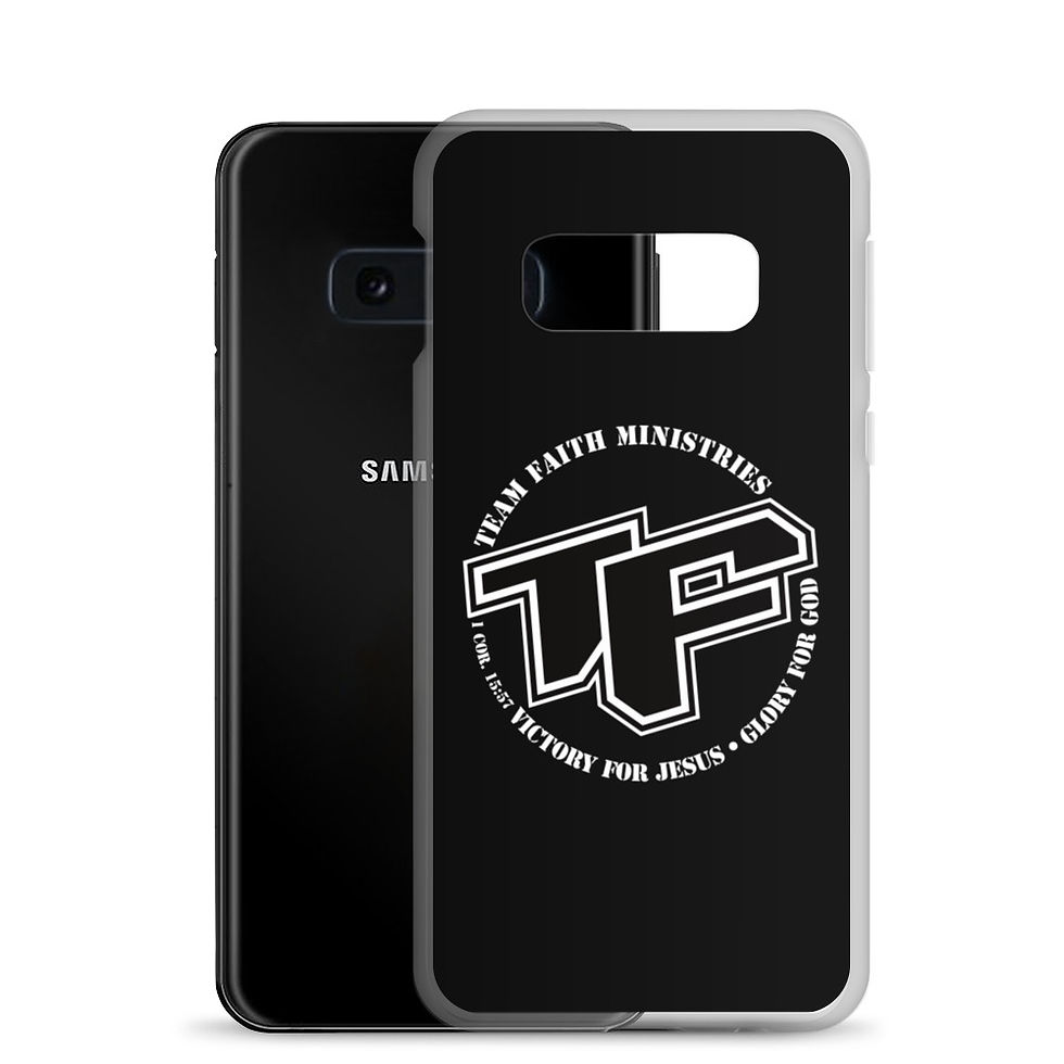 Thumbnail: Samsung Case TF with Slogan Logo - Black