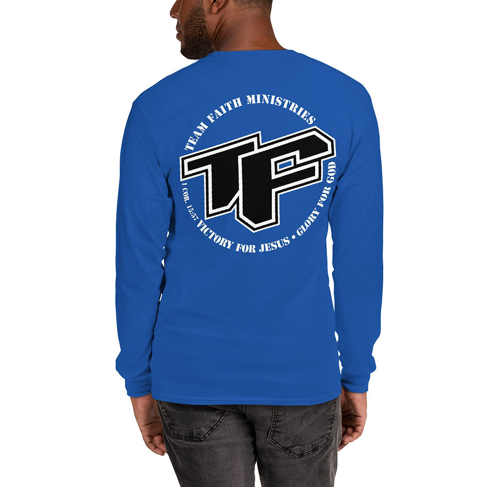 Thumbnail: Men’s Corporate Logo Long Sleeve Shirt - Dark Colored