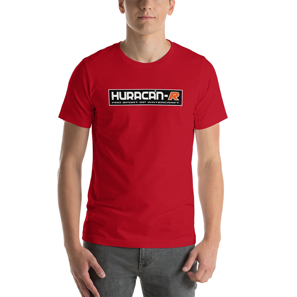 Thumbnail: Huracán-R Logo Short-Sleeve Unisex T-Shirt