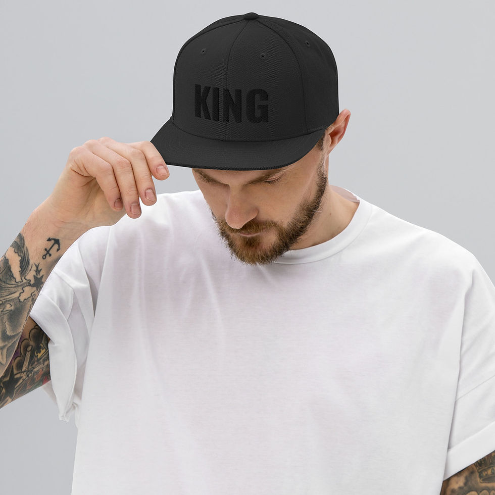 Thumbnail: KING Snapback Hat