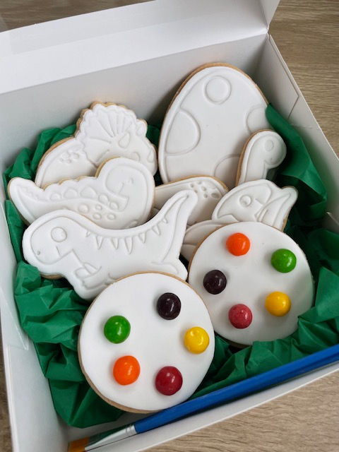 Thumbnail: Edible Paint Pallet Cookie