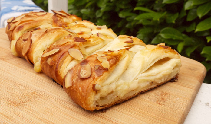 Almond Custard Braid