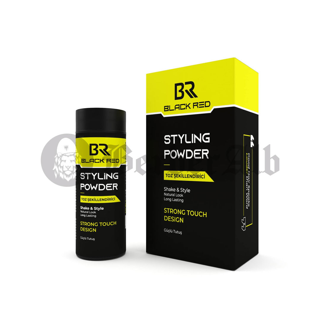 Styling Powder Black and Red