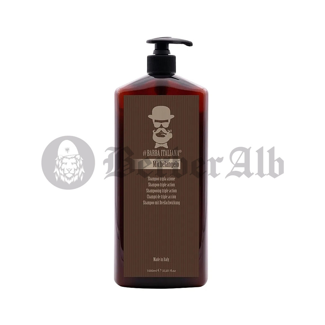 Barba Italiana Michelangelo – Shampo me Veprim Trefishtë