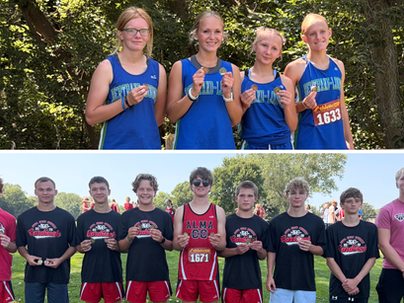 Bertrand-Loomis Girls and Alma Boys Take Team Titles at Medicine Valley Cross Country Invite