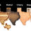 Thumbnail: Texas-shaped catchall tray made from hardwood, ideal for organizing small items.