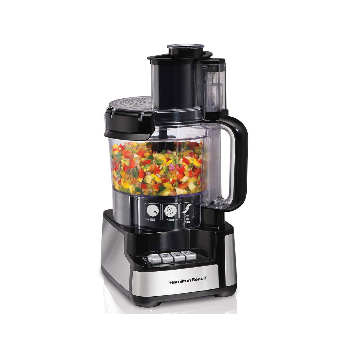 Robot culinaire Stack & Snap™ de 12 tasses Hamilton Beach 