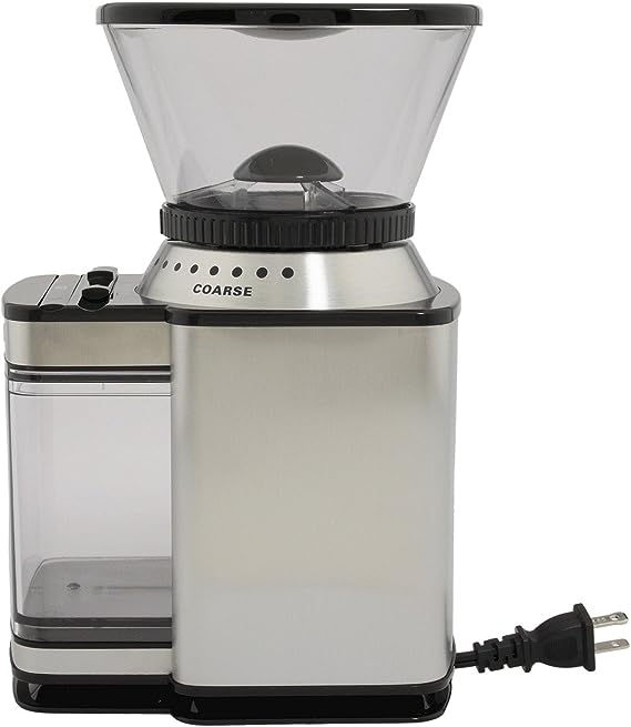 Miniature : Cuisinart Supreme Grind Burr Moulin chromé brossé, argent, automatique