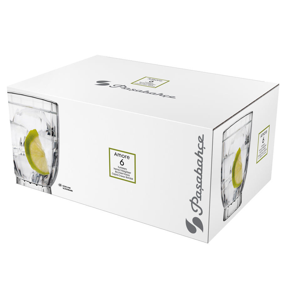 Miniature : Verre double Old Fashioned Pasabahce Amore - 330 ml