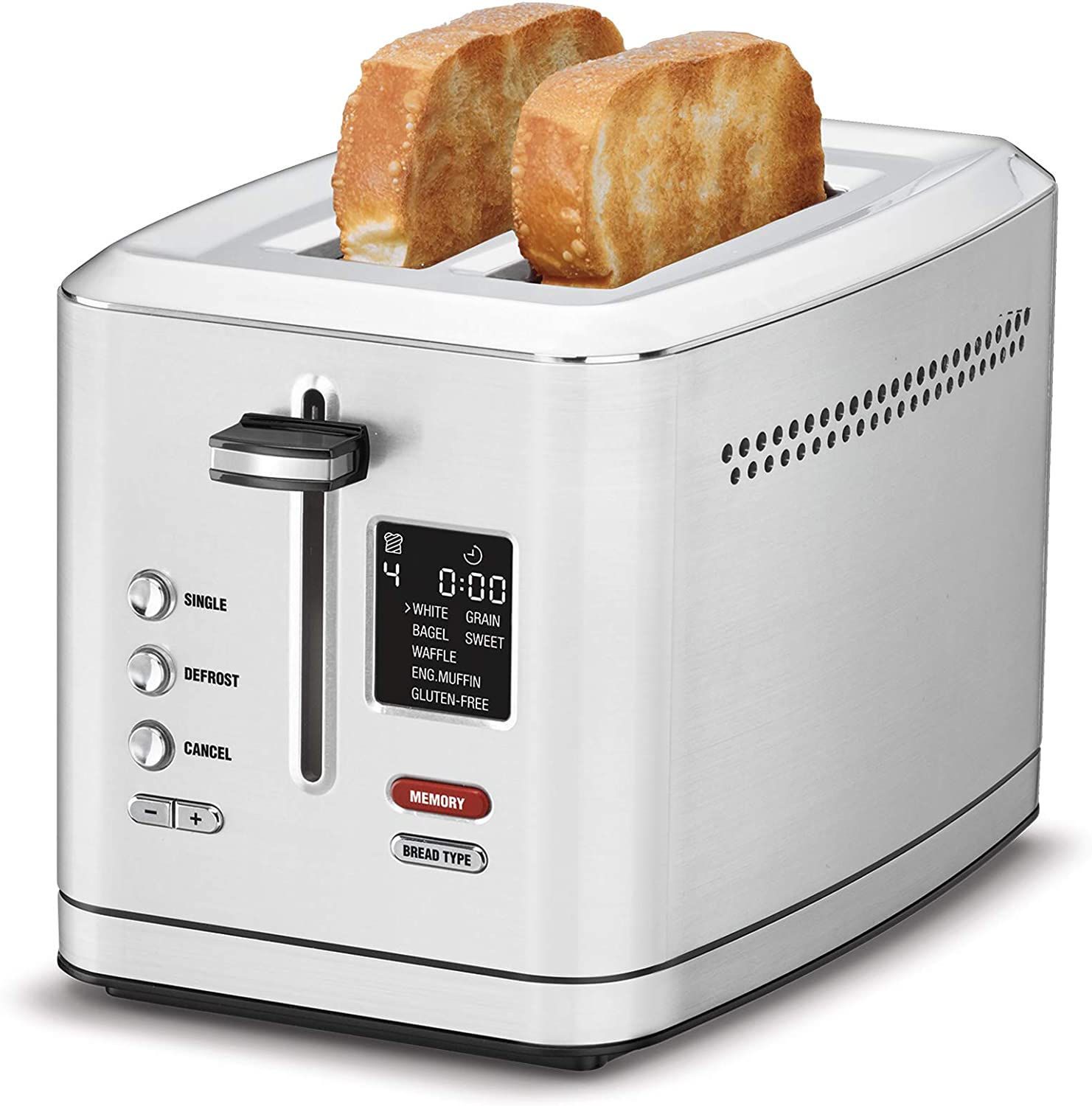 Cuisinart CPT-720C Grille-pain numérique 2 tranches avec fonction MemorySet