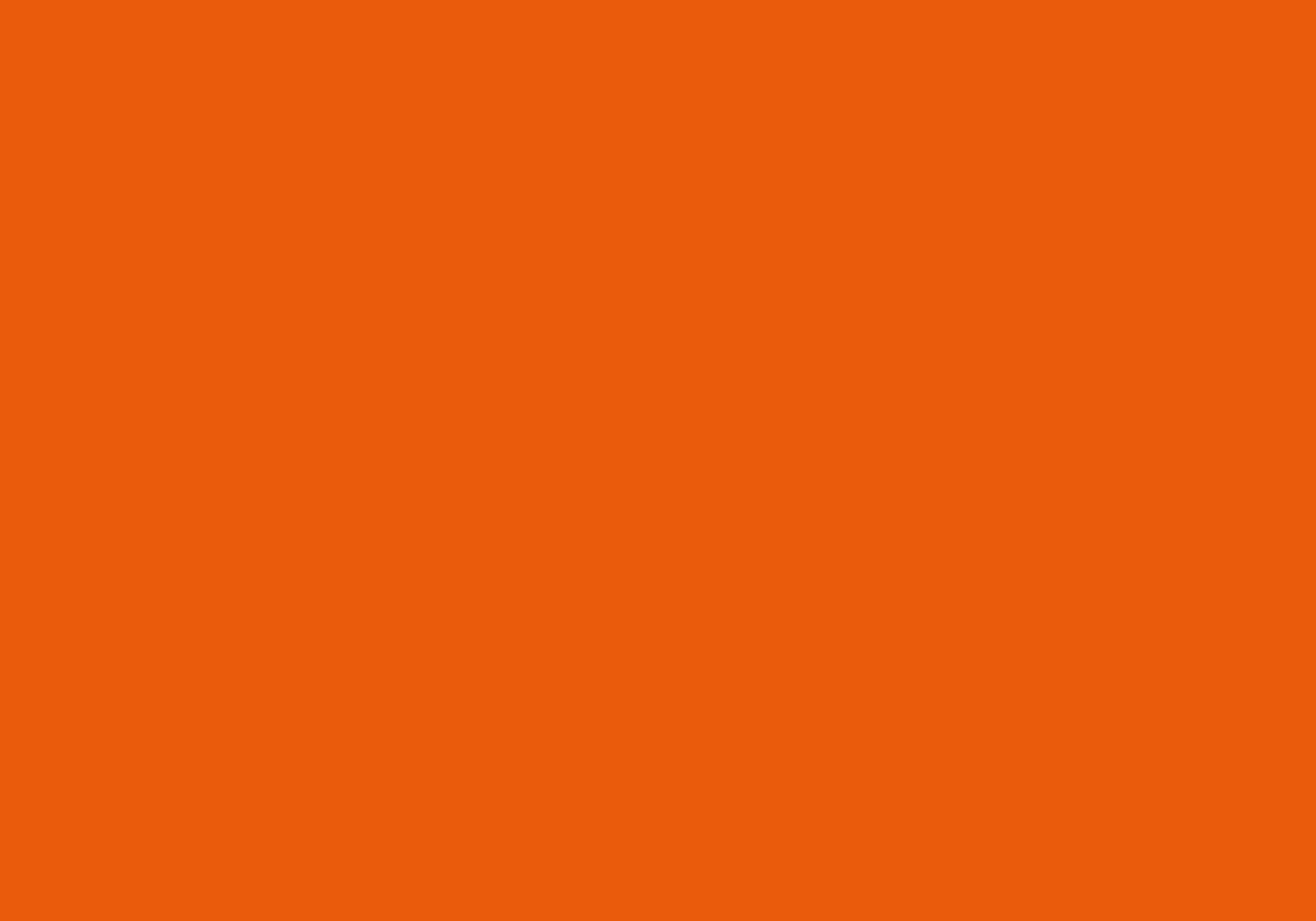 Custom Creation Landscape Format Solid Color Background "Bright Orange"