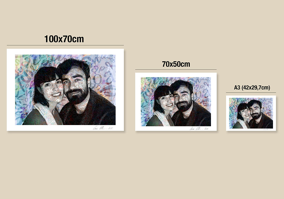 Thumbnail: Custom Creation Landscape Format Graphic Background "Passion"