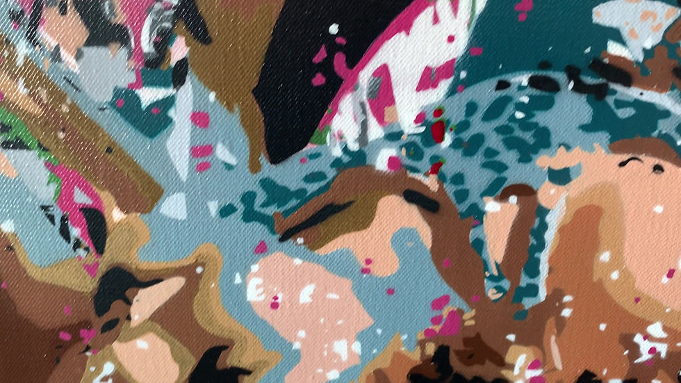 Thumbnail: Swing parade 116 x 89 cm