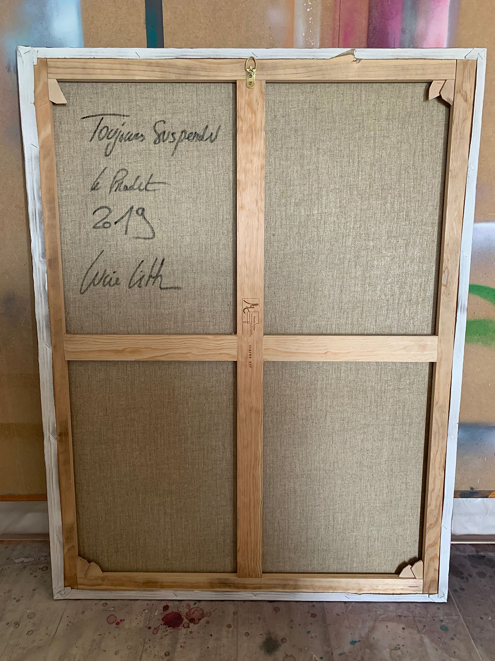 Thumbnail: Toujours suspendu 116 x 89 cm