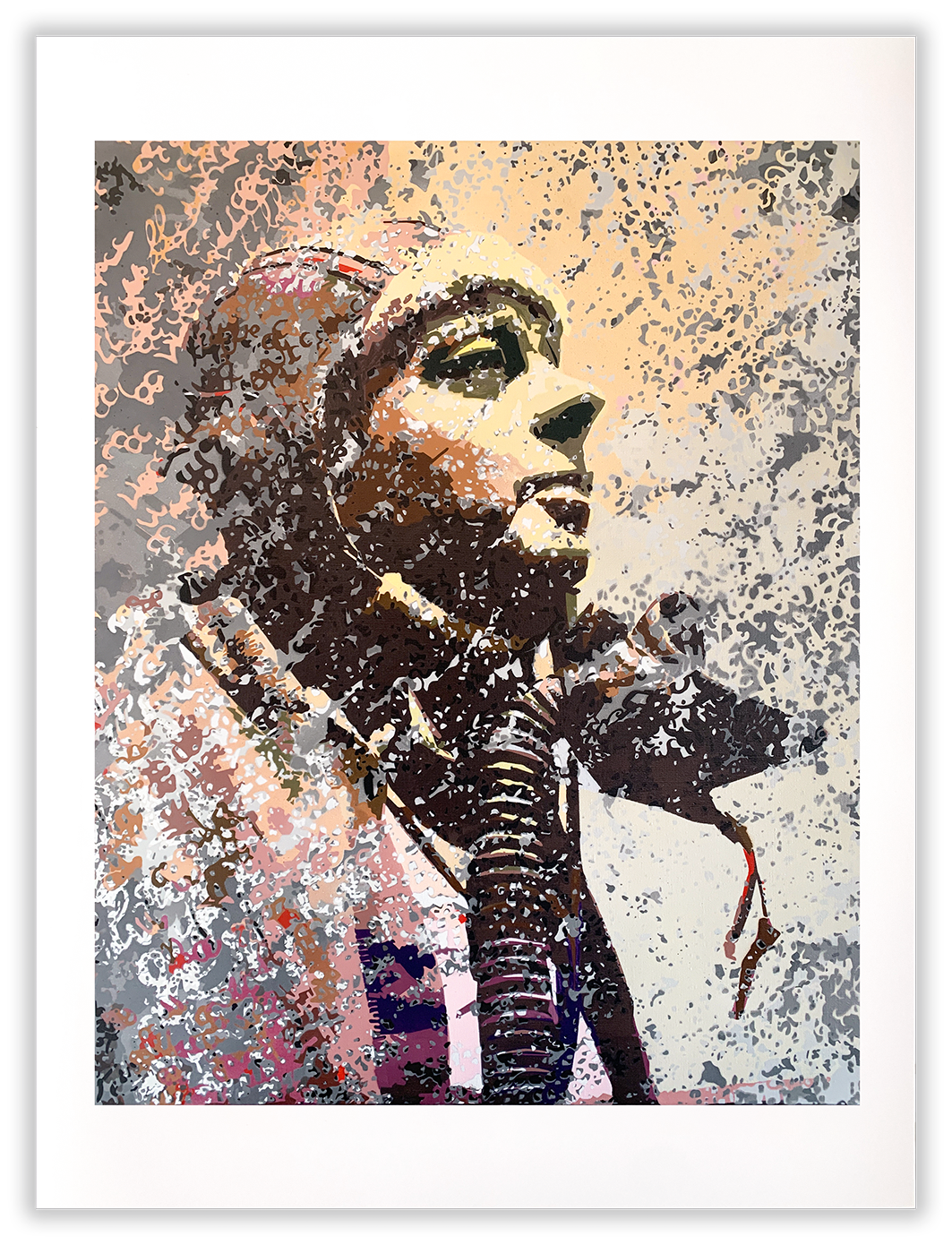 On ne voit bien qu'avec le cœur 80 x 60 cm