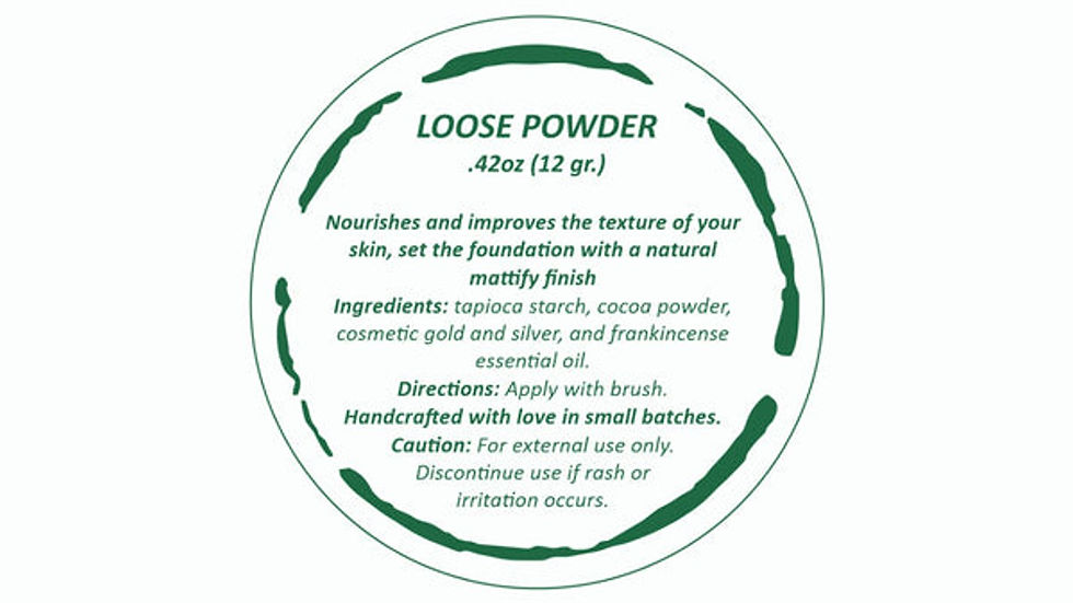 Miniatura: All-Natural Bronzer Loose Powder. Eco-Friendly.