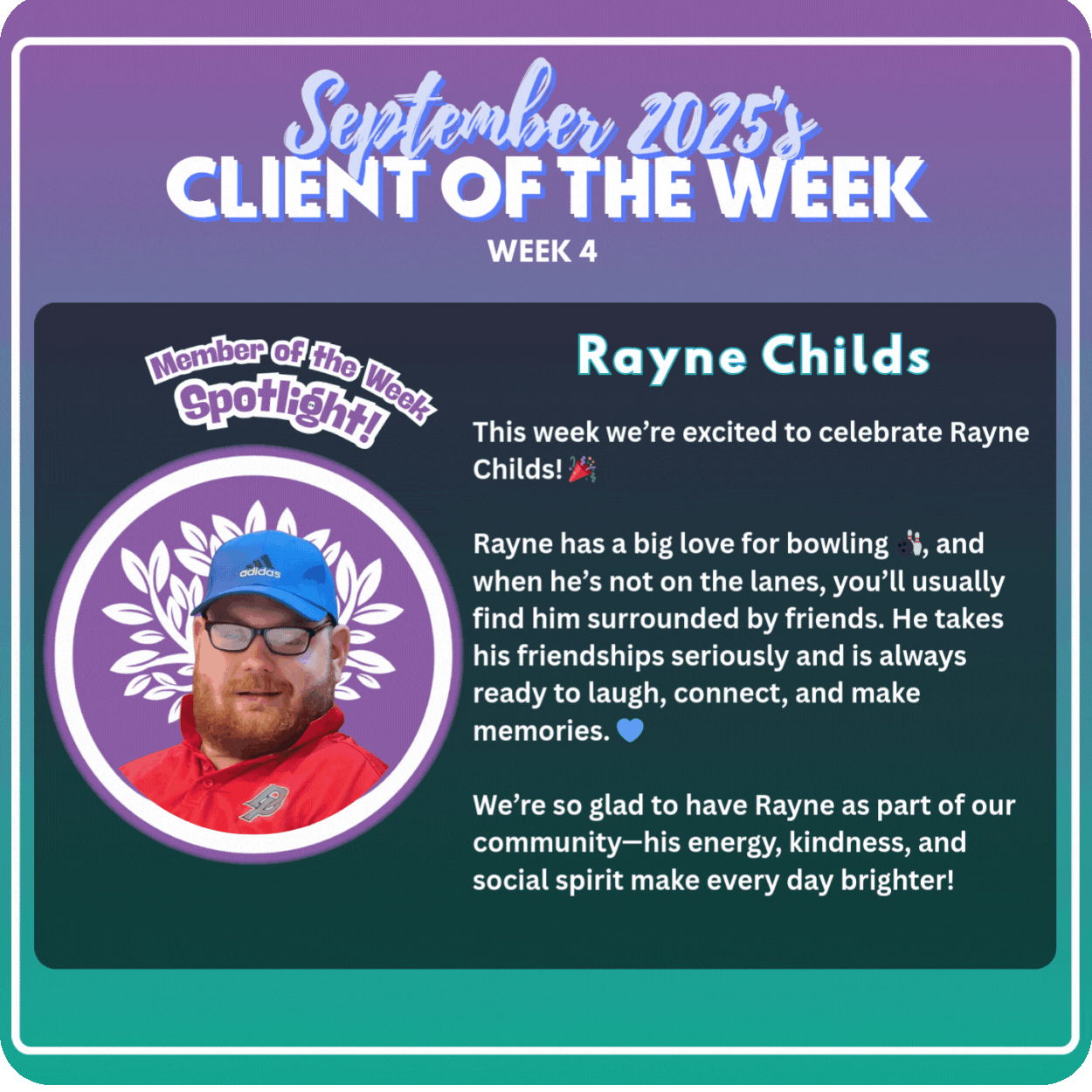 client of the week (Rayne Childs).gif