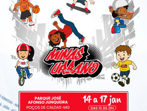 Poços de Caldas recebe etapa do projeto Minas Urbano em janeiro