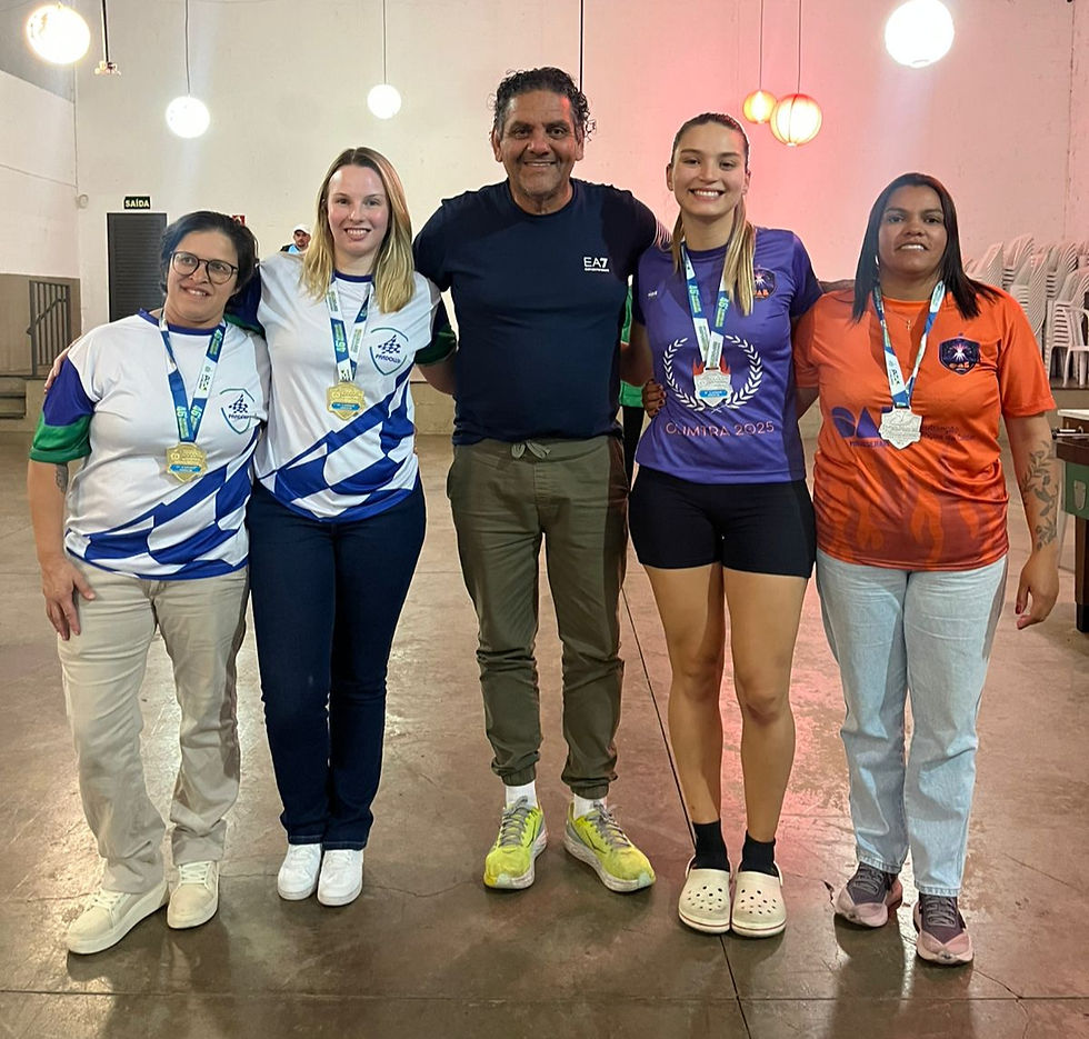 Premiação Pebolim Feminino