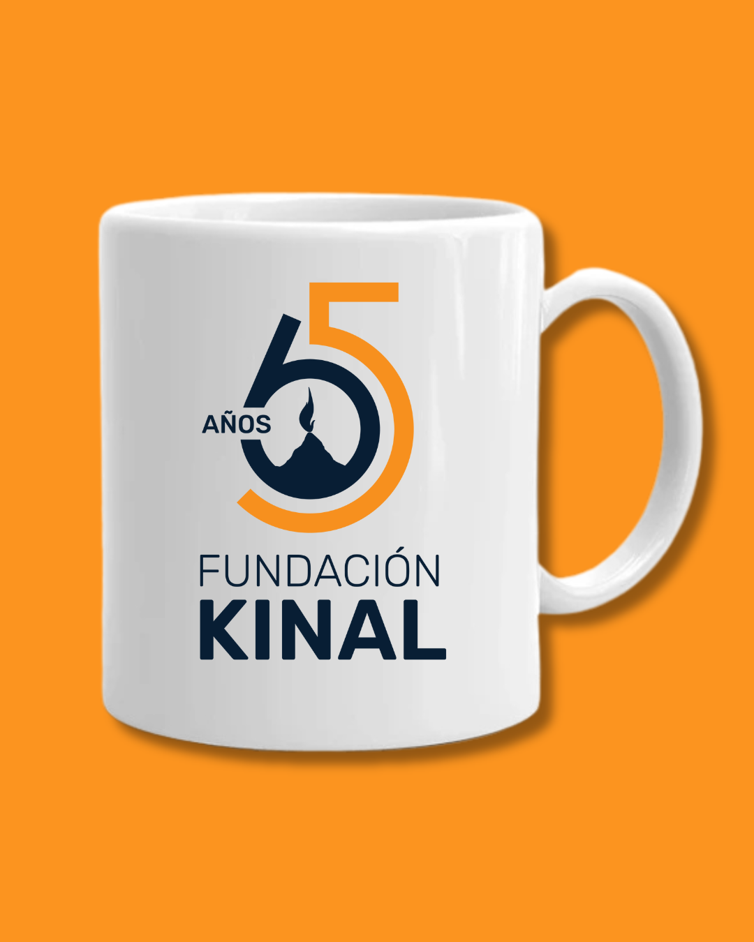 Taza Blanca 65 Años