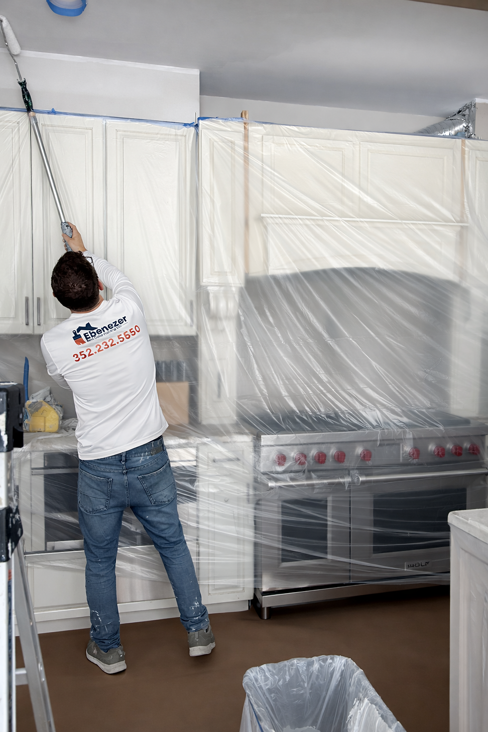 Professional kitchen painting services in Central Florida