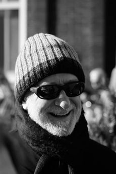 Black and white photo of Kent Parker