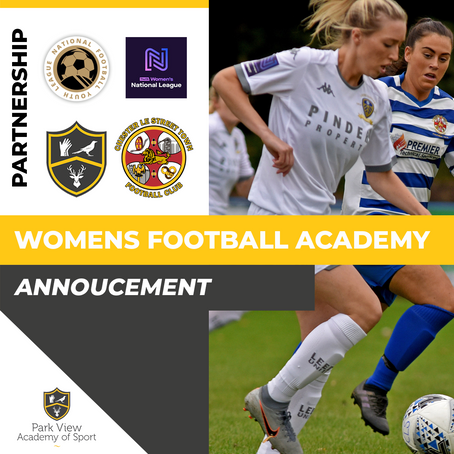 Park View Academy of Sport Partner With Chester-Le-Street Town Ladies