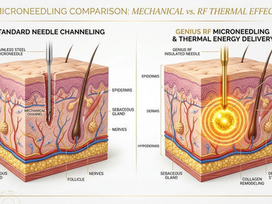 Genius RF vs. Traditional Microneedling: Which Langley Clinic is Best for Your Goals?
