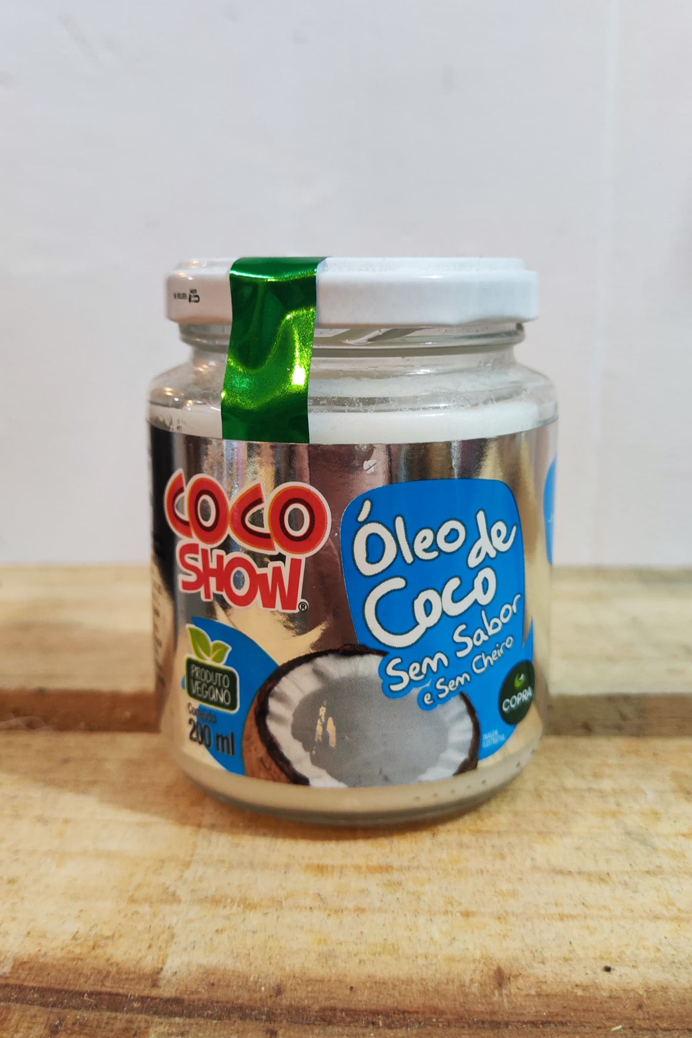 Óleo de coco sem sabor e sem cheiro - Coco Show