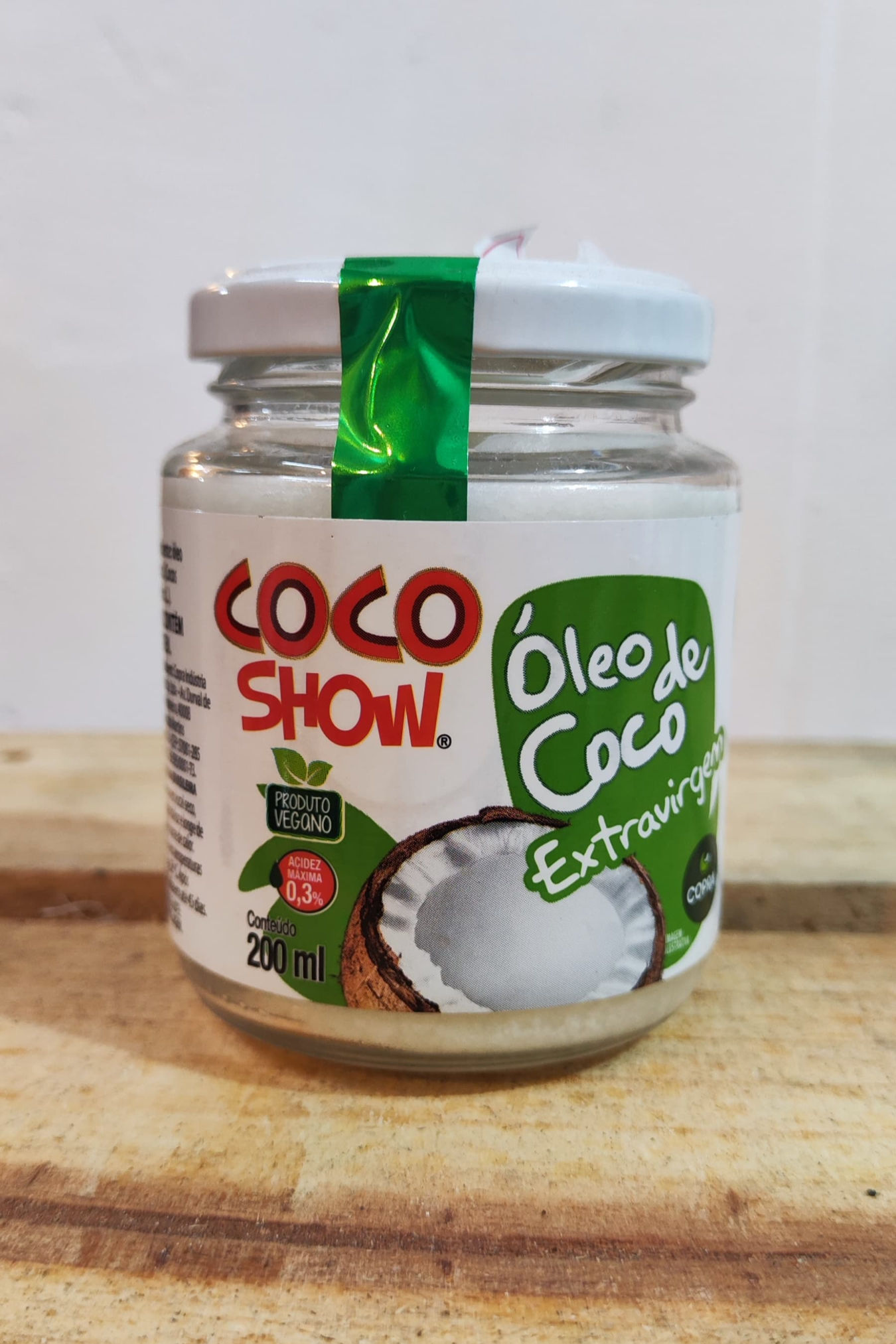 Óleo de coco extravirgem - Coco Show