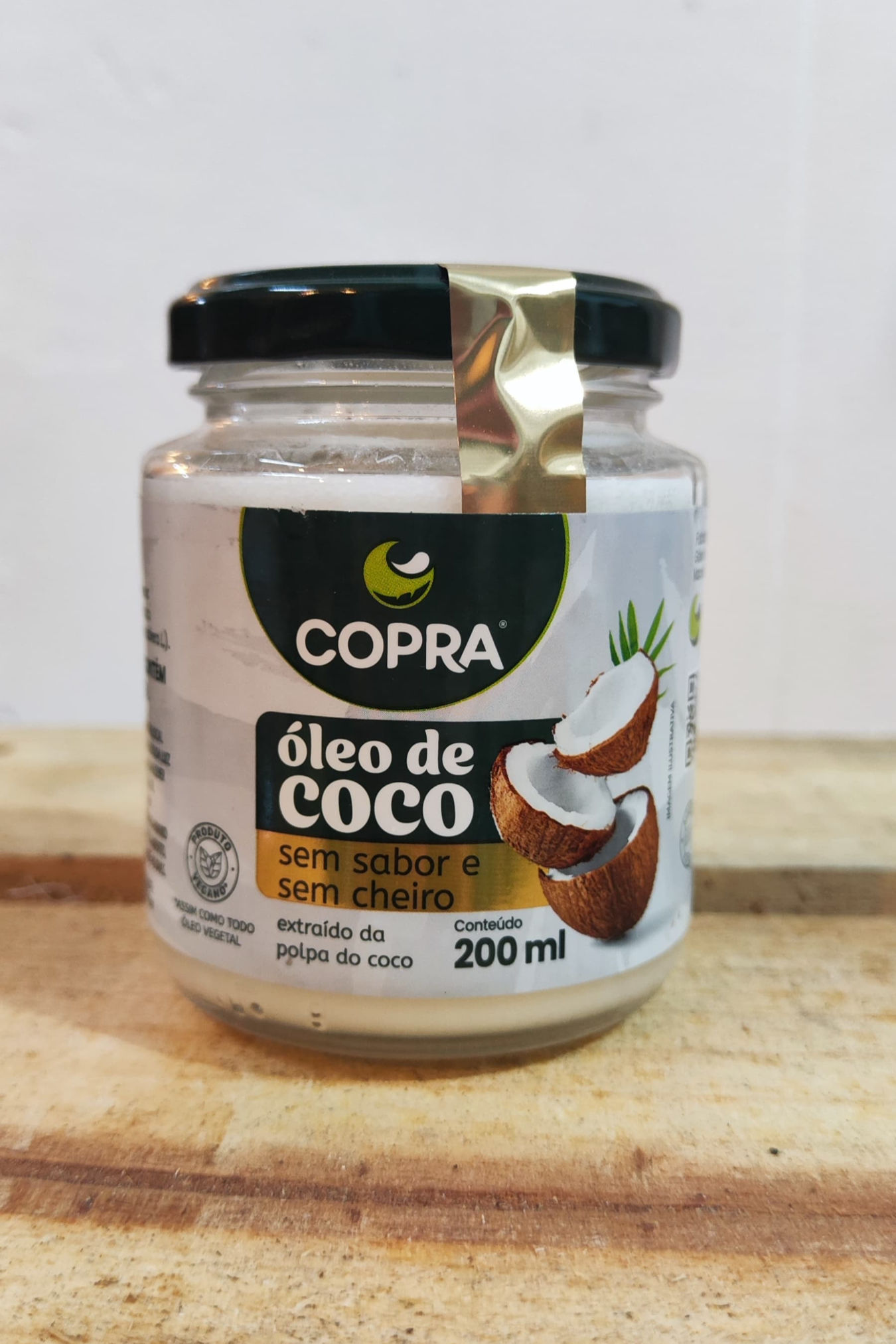 Óleo de coco sem sabor e sem cheiro - Copra
