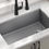 Thumbnail: Kraus Forteza Undermount 32in x 19in Granite Single Bowl Kitchen Sink