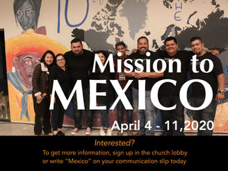 2020 Mexicali Missions Trip Update