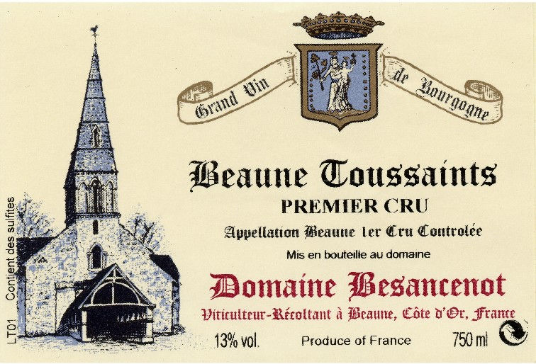 Miniature : Beaune Toussaints 1er Cru