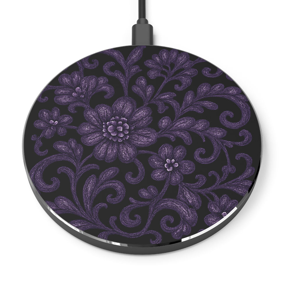 Moonlit Lace Wireless Charger