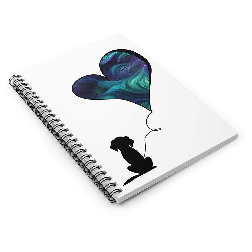 Thumbnail: Aurora Love Lift Spiral Notebook