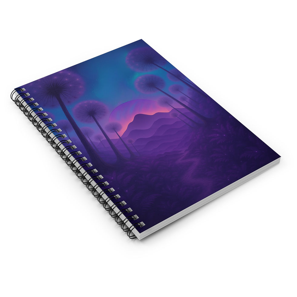 Thumbnail: Dandelion Dawn Spiral Notebook