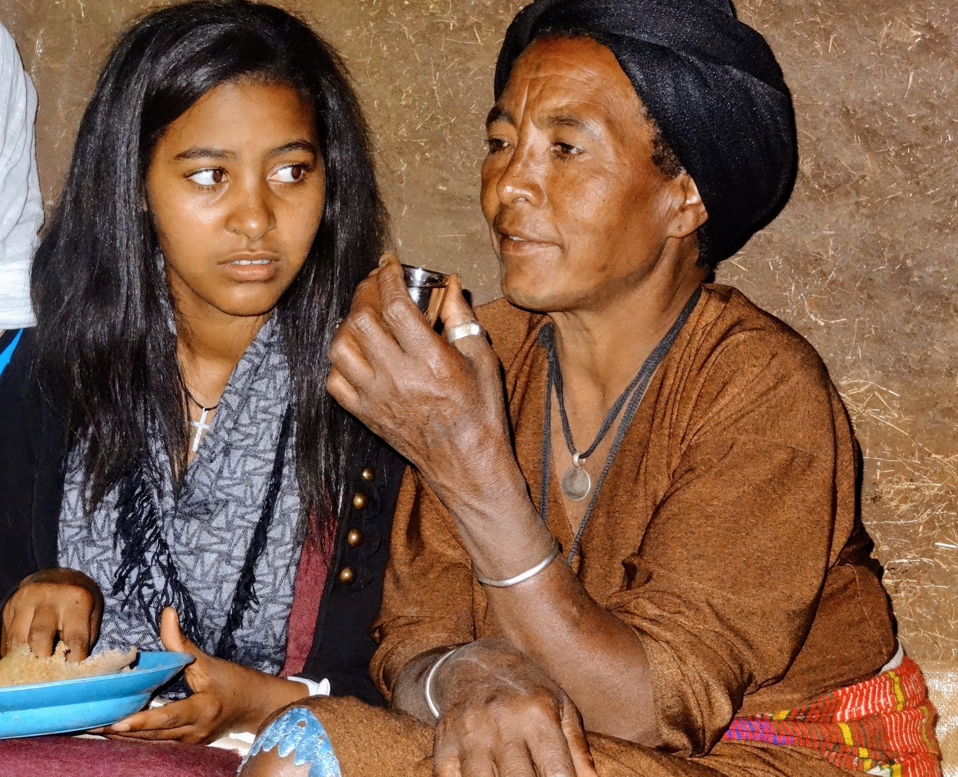 Fanteye and her mother Yeshi