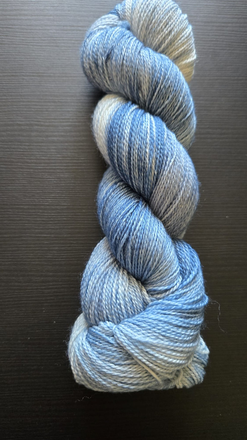 Miniaturbild: Merino  Superior 400  "Frostwind" handgefärbt