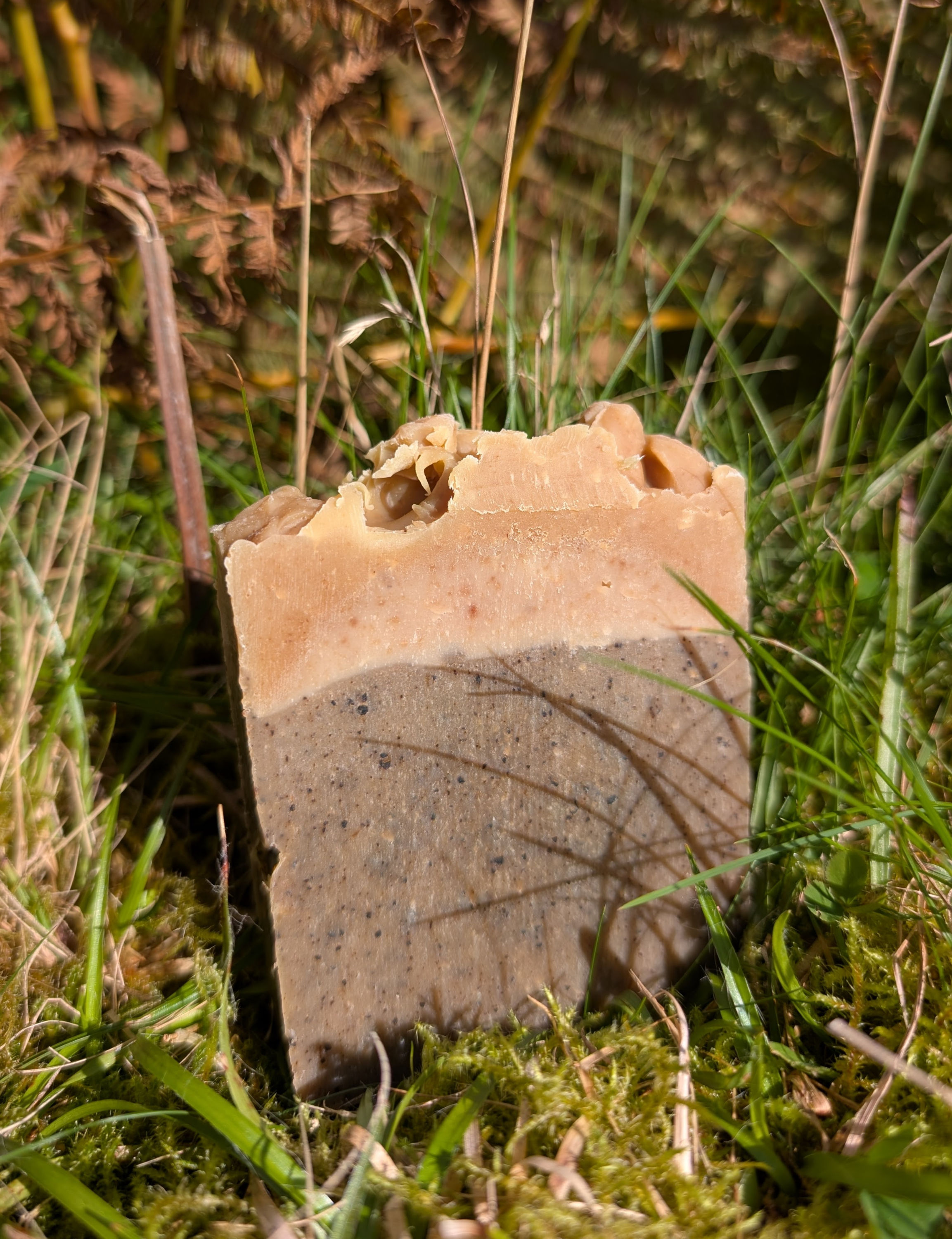 Goats Milk Shower Scrub Bar - Caffè Latte