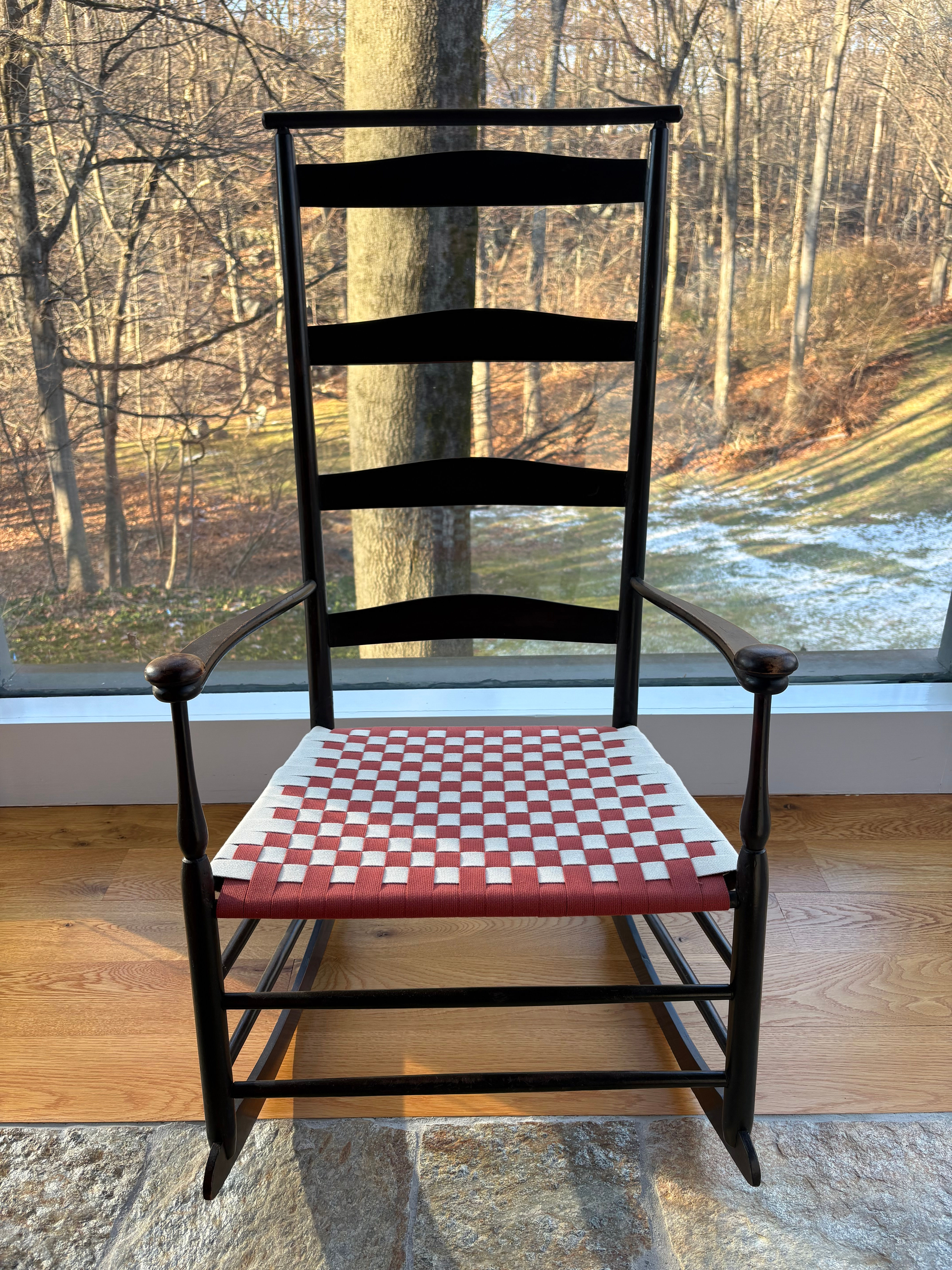 Mount Lebanon Shaker No. 6 Transitional Slat Back Rocking Chair