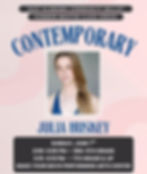 Contemporary Master Class with Julia Huskey