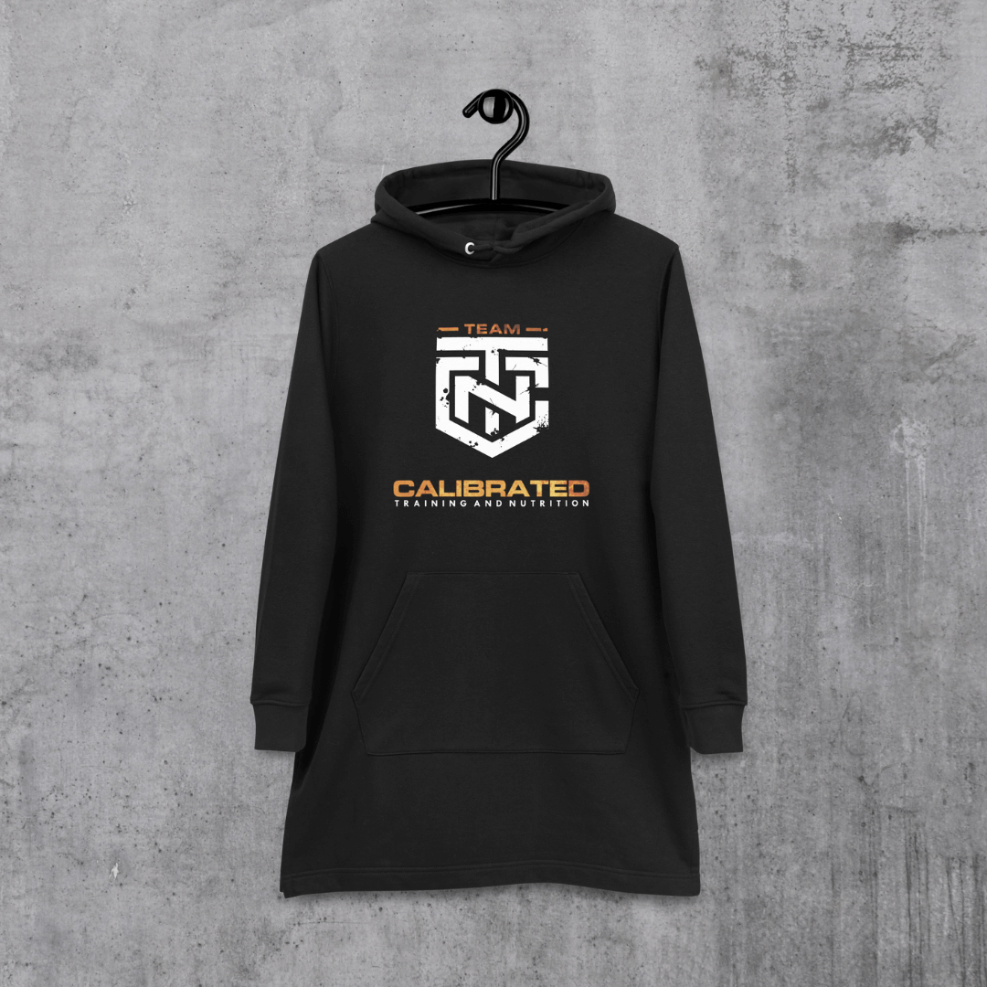 CTN Long Hoodie dress (orange logo)