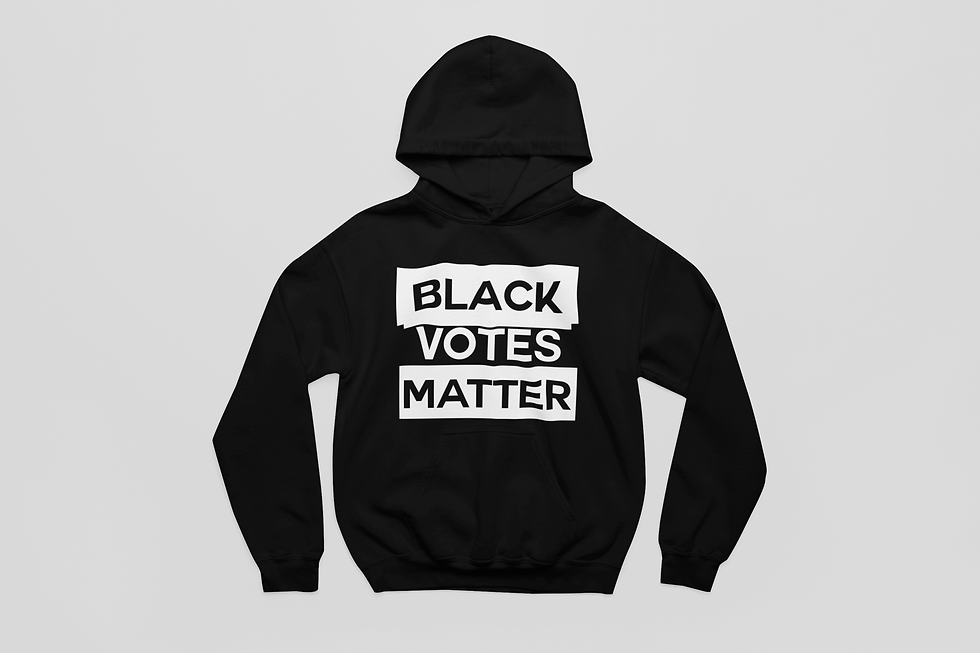 Thumbnail: Black Votes Matter, Black Hoodie