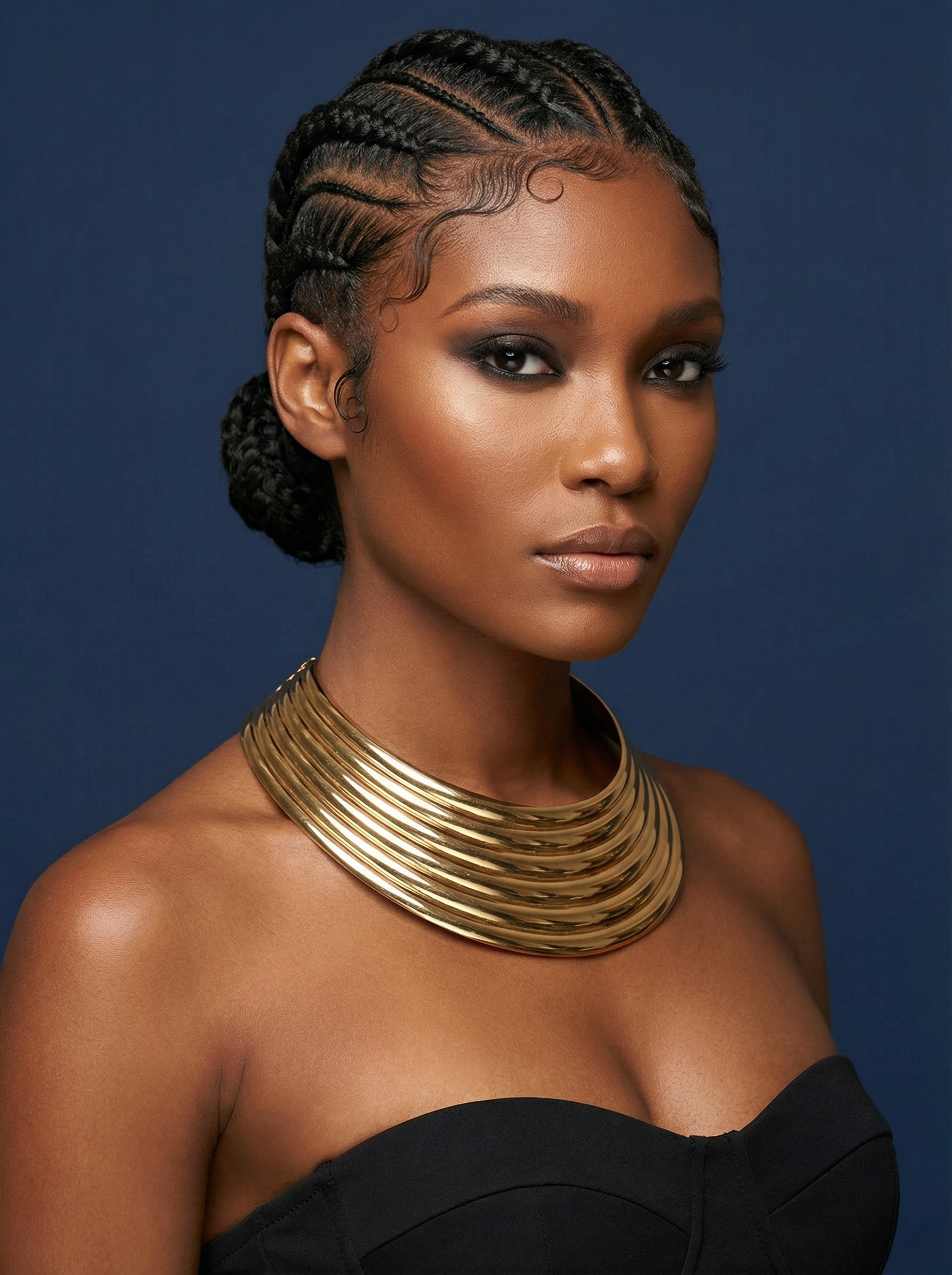 Bisjoux Brass Plate Necklace