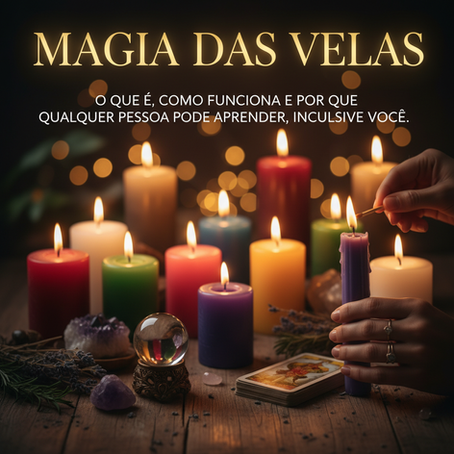 Se você chegou até aqui procurando "o que é magia das velas”, “como funciona magia das velas”, “magia das velas para iniciantes”, “como começar na magia das velas”, “curso de magia das velas com certificação”, “é seguro praticar magia das velas?”