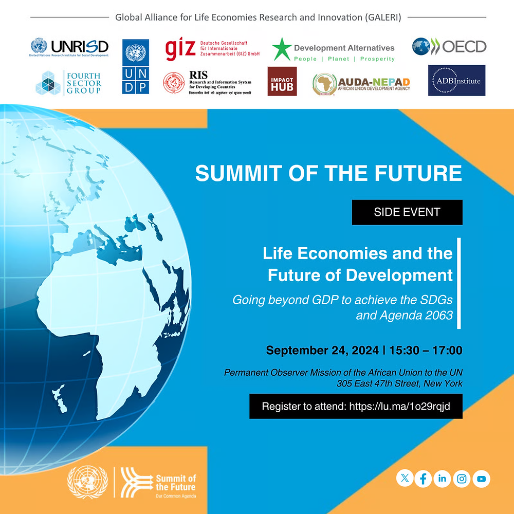 Life Economies and the Future of Development: Going beyond GDP to ...