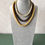 Thumbnail: Cambodian Bead Long Necklace in Golden Lab